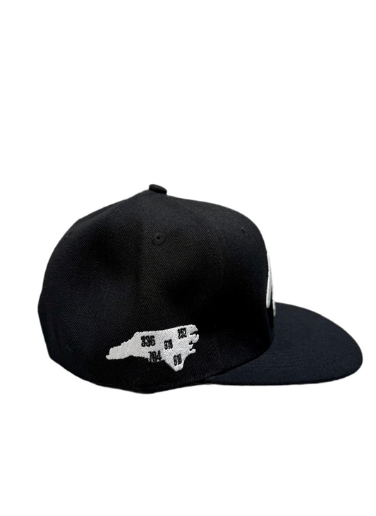 black strapback