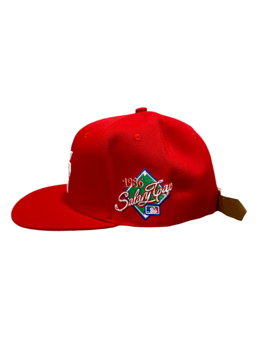red strapback