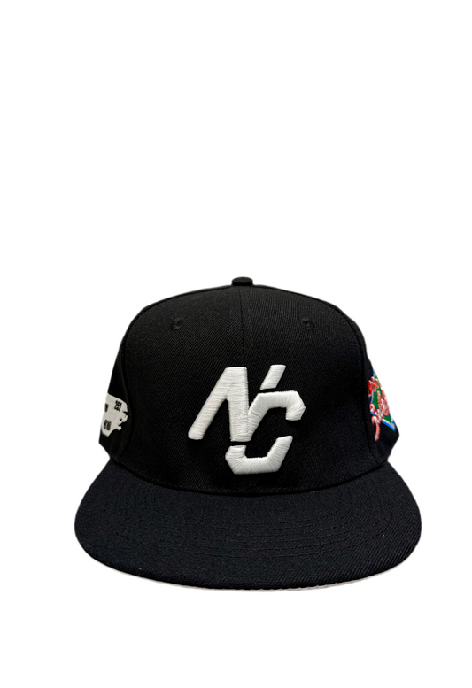 black strapback