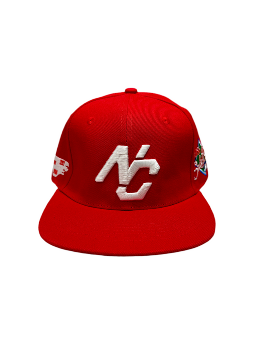 red strapback