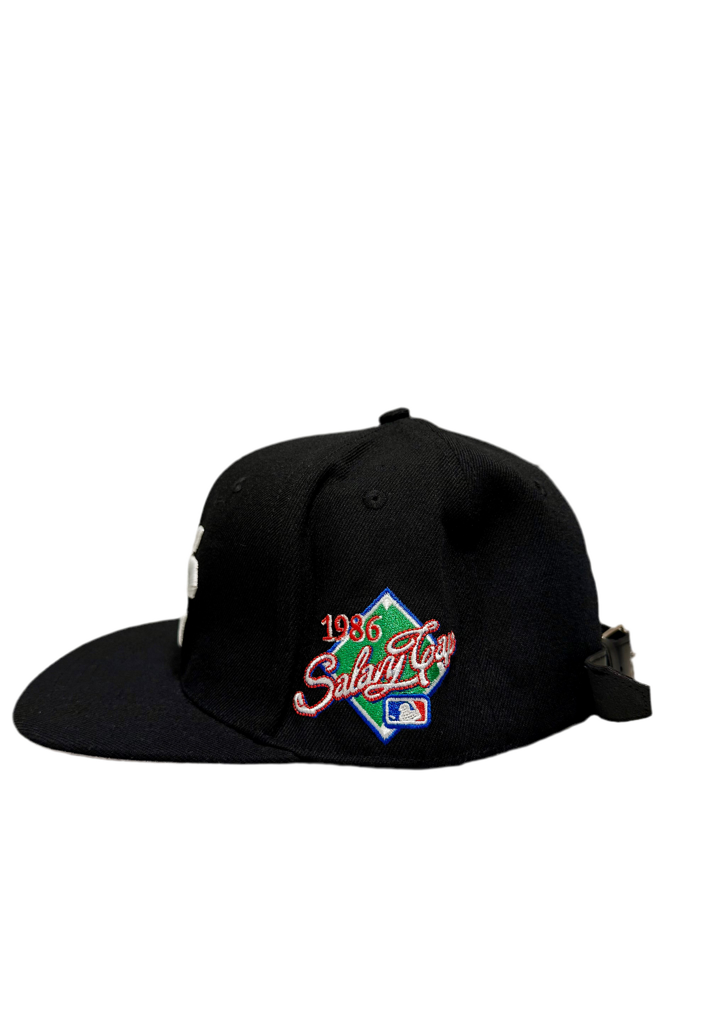 black strapback