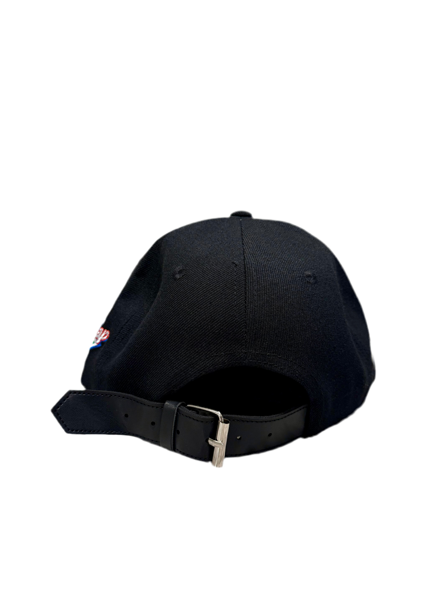 black strapback